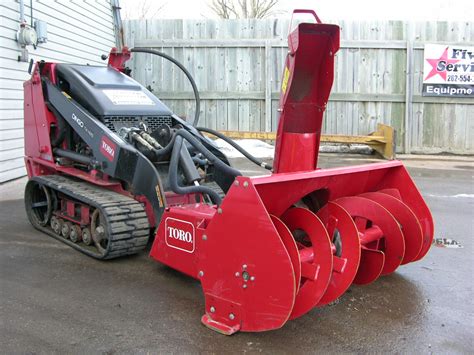 toro mini skid steer snow blower|toro snow blowers official site.